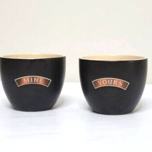 NWOT Baileys Irish Cream Yours & Mine Collectors Cups Set of 2